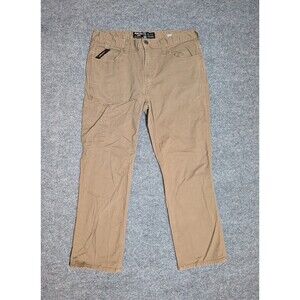 Ariat Pants Mens 36x30 (34x28) M4 Rebar Relaxed Straight Workwear Brown